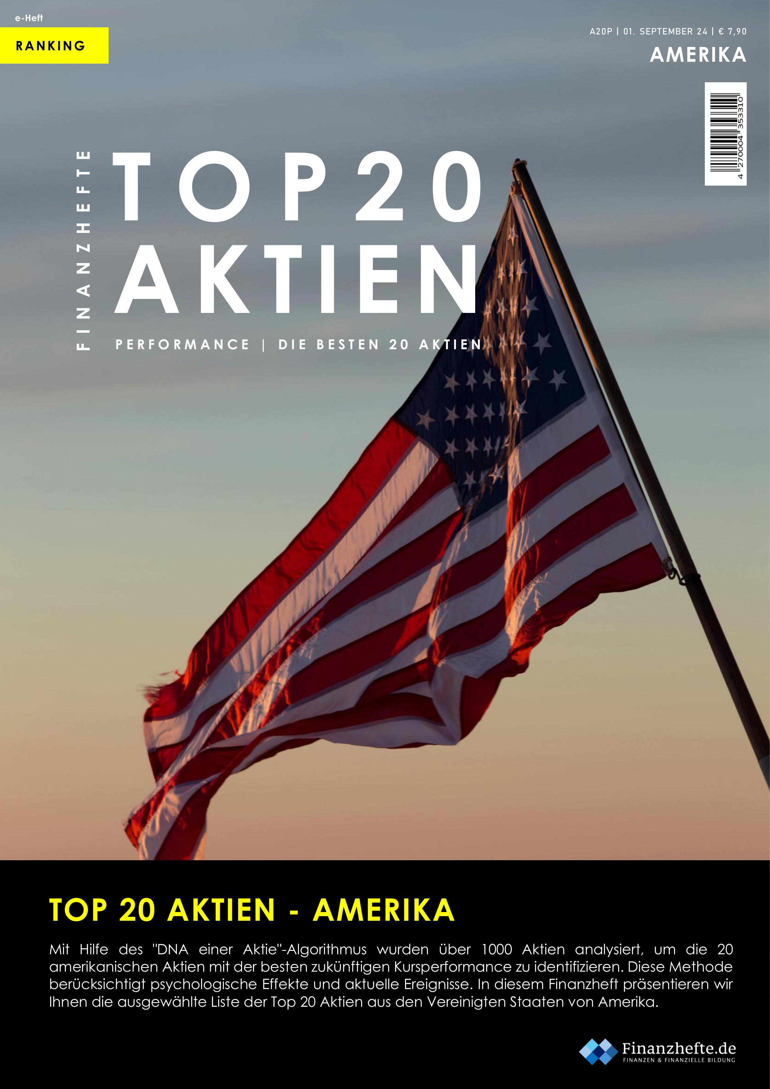 Top20 Aktien USA