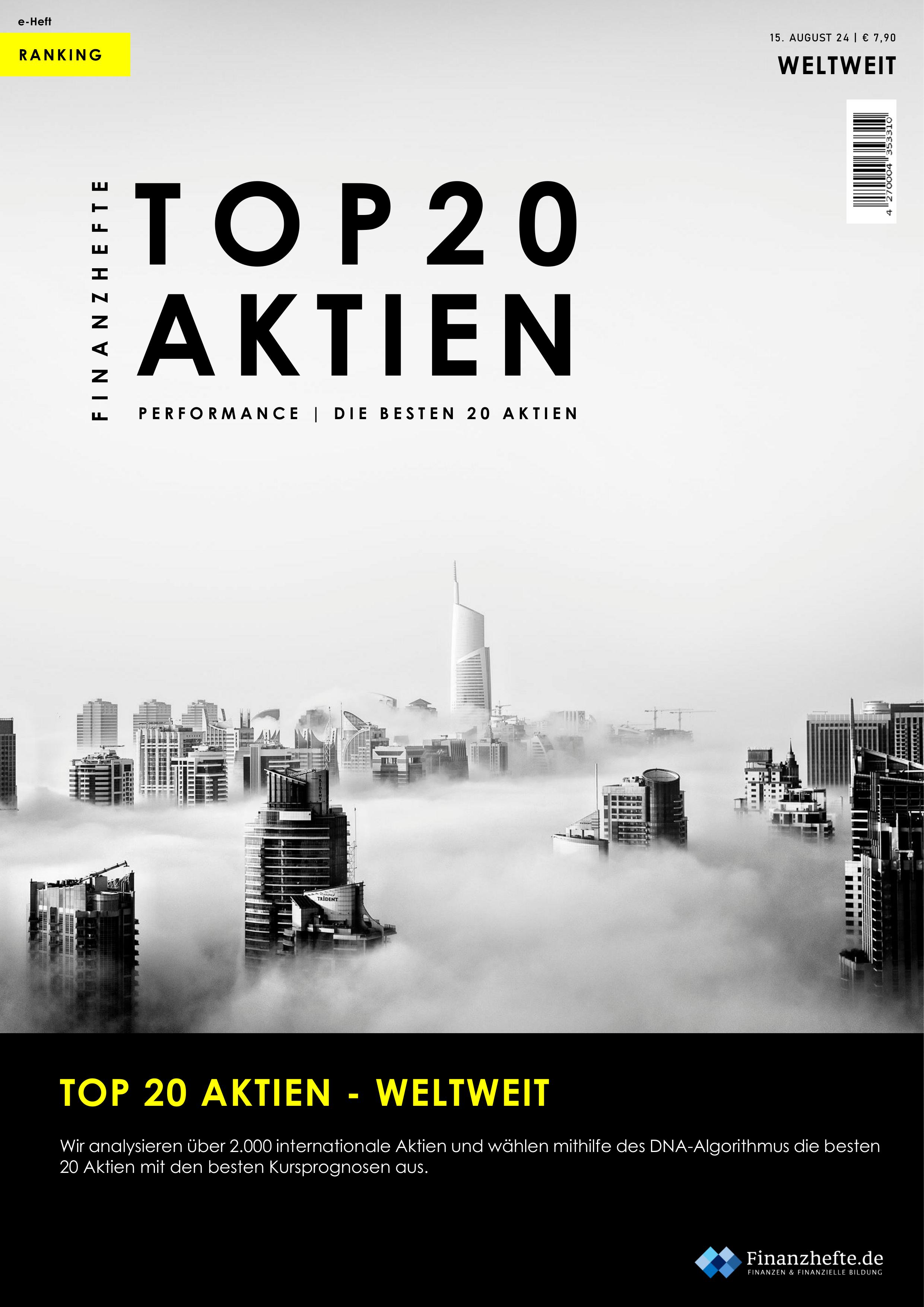 Top20 Aktien weltweit